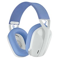 Audífono Logitech Inalámbrico G435 Lightspeed Bluetooth Blanco y Lila